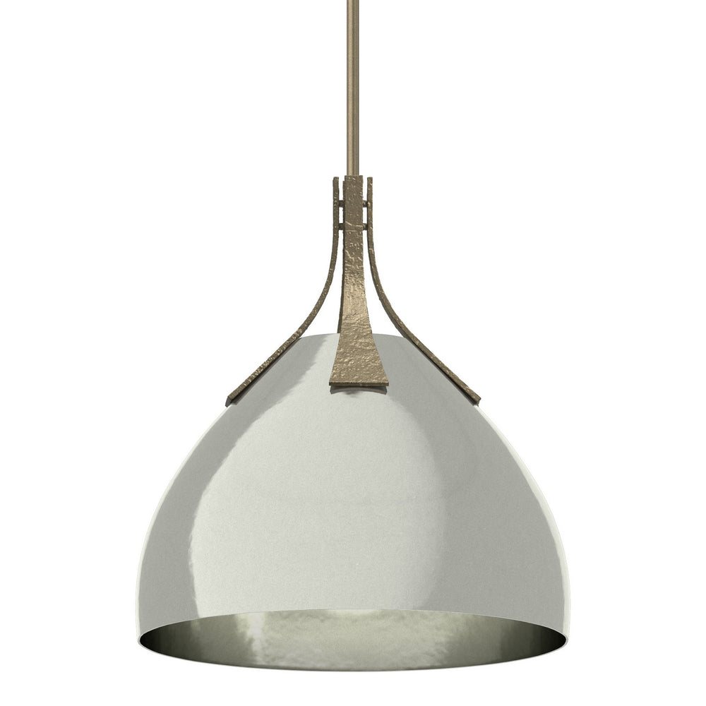 Hubbardton Forge - One Light Pendant - Summit - Soft Gold- Union Lighting Luminaires Decor