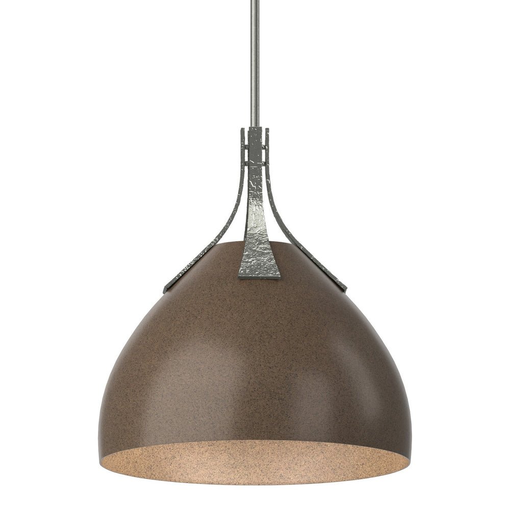 Hubbardton Forge - One Light Pendant - Summit - Sterling- Union Lighting Luminaires Decor