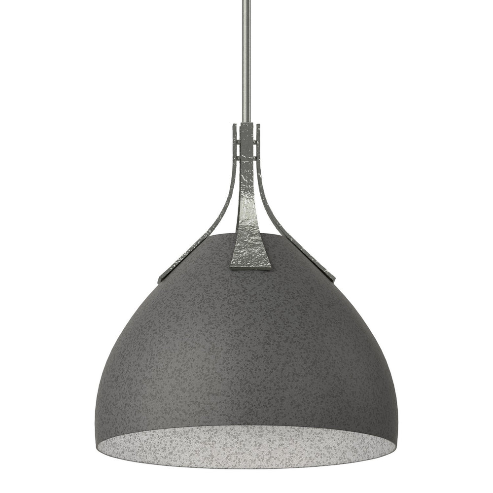 Hubbardton Forge - One Light Pendant - Summit - Sterling- Union Lighting Luminaires Decor