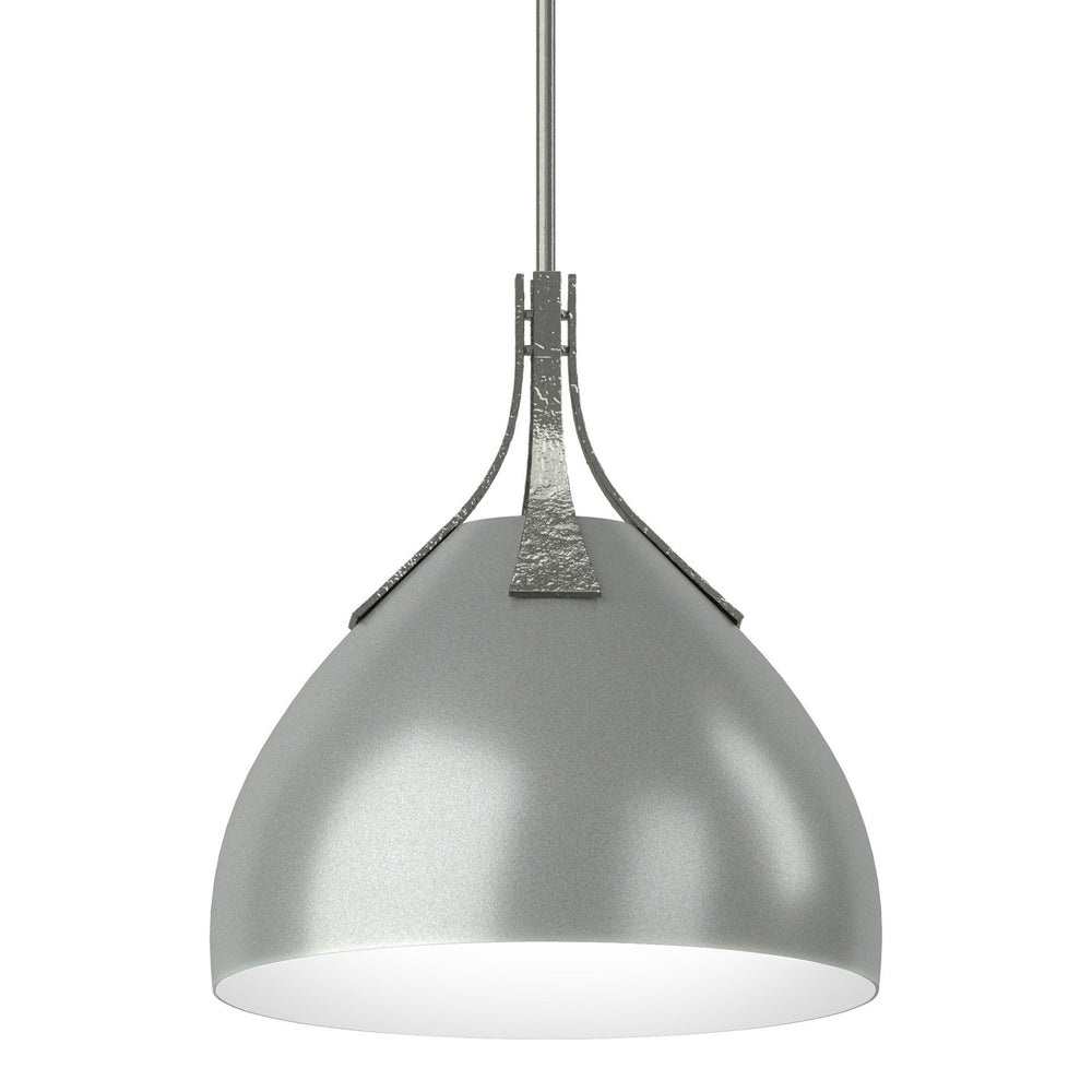 Hubbardton Forge - One Light Pendant - Summit - Sterling- Union Lighting Luminaires Decor