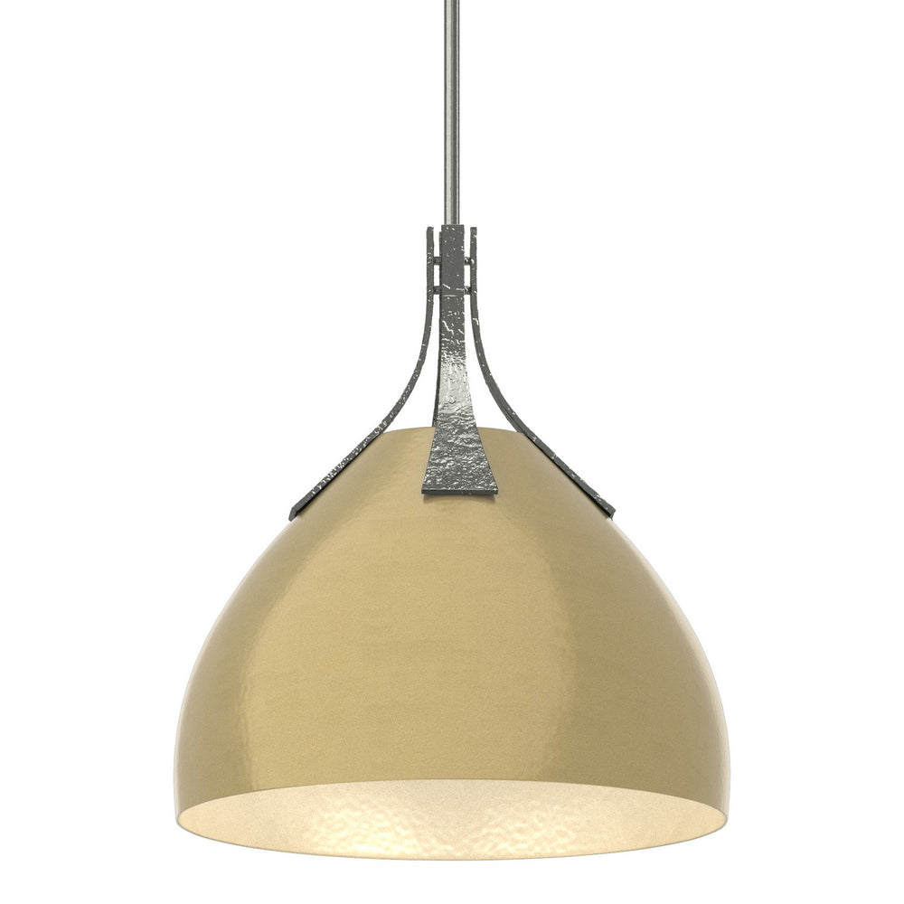 Hubbardton Forge - One Light Pendant - Summit - Sterling- Union Lighting Luminaires Decor