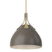 Hubbardton Forge - One Light Pendant - Summit - Modern Brass- Union Lighting Luminaires Decor
