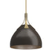 Hubbardton Forge - One Light Pendant - Summit - Modern Brass- Union Lighting Luminaires Decor