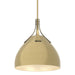 Hubbardton Forge - One Light Pendant - Summit - Modern Brass- Union Lighting Luminaires Decor