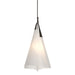 Hubbardton Forge - One Light Pendant - Mobius - Oil Rubbed Bronze- Union Lighting Luminaires Decor