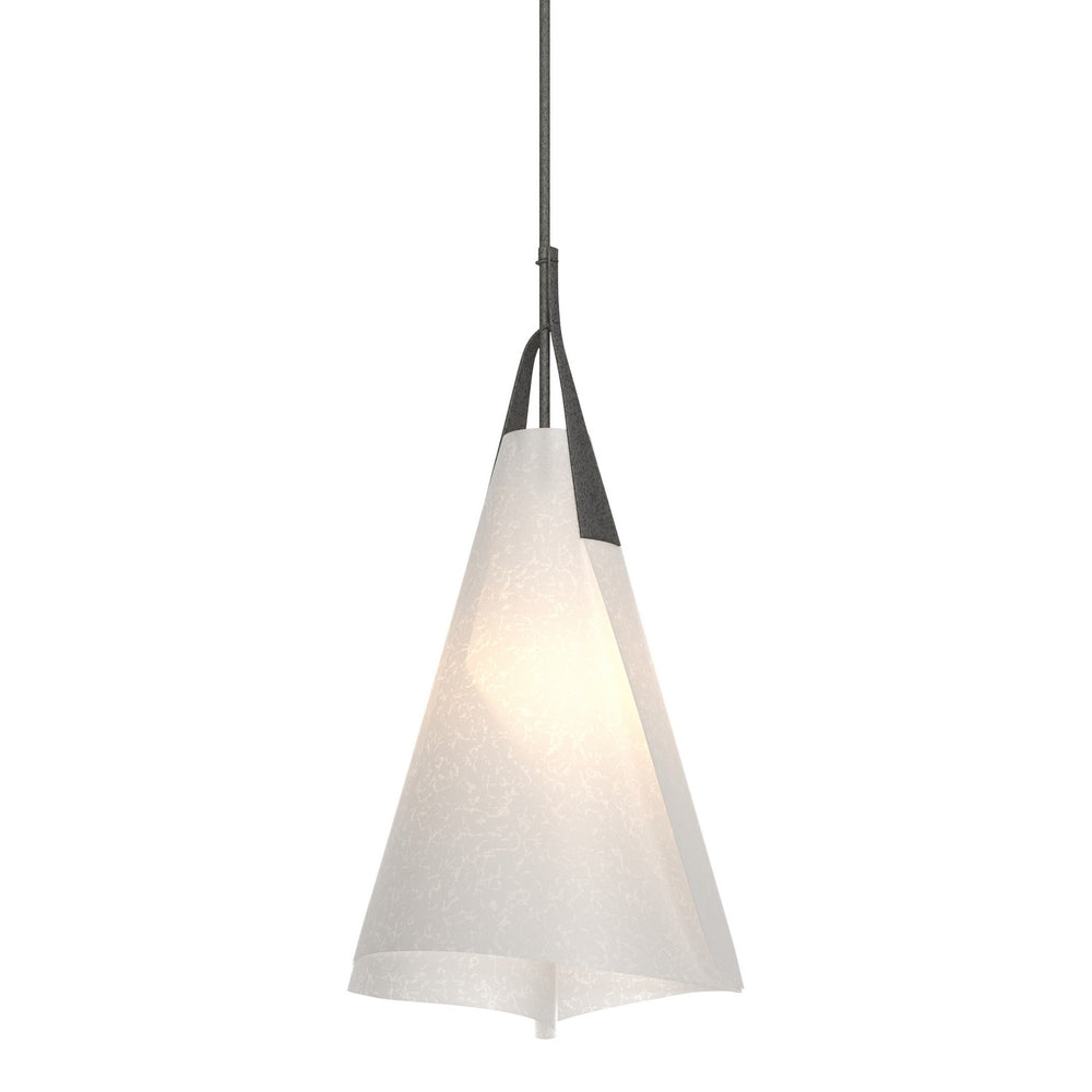 Hubbardton Forge - One Light Pendant - Mobius - Natural Iron- Union Lighting Luminaires Decor
