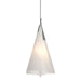 Hubbardton Forge - One Light Pendant - Mobius - Vintage Platinum- Union Lighting Luminaires Decor