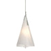 Hubbardton Forge - One Light Pendant - Mobius - Sterling- Union Lighting Luminaires Decor