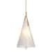 Hubbardton Forge - One Light Pendant - Mobius - Modern Brass- Union Lighting Luminaires Decor