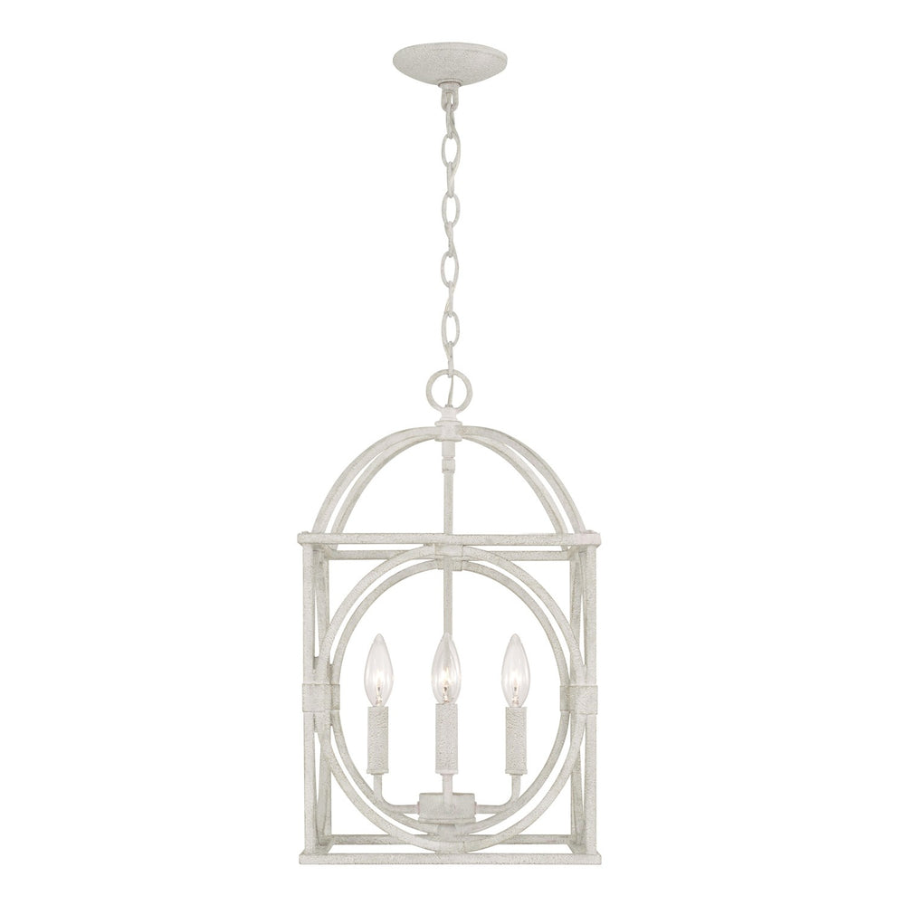 Capital Lighting - Four Light Foyer Pendant - Brea - Sand Dollar- Union Lighting Luminaires Decor