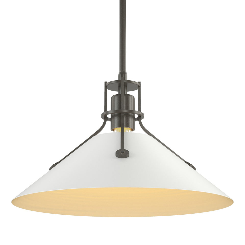 Hubbardton Forge - One Light Pendant - Henry - Dark Smoke- Union Lighting Luminaires Decor