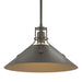 Hubbardton Forge - One Light Pendant - Henry - Dark Smoke- Union Lighting Luminaires Decor