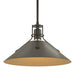 Hubbardton Forge - One Light Pendant - Henry - Black- Union Lighting Luminaires Decor