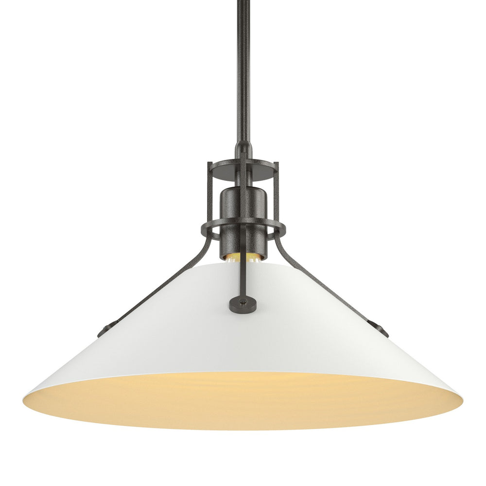 Hubbardton Forge - One Light Pendant - Henry - Oil Rubbed Bronze- Union Lighting Luminaires Decor