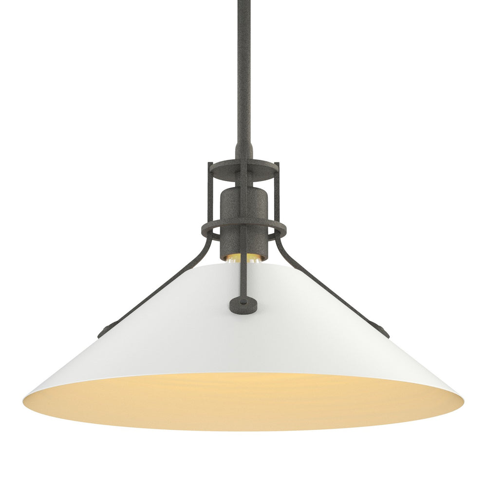 Hubbardton Forge - One Light Pendant - Henry - Natural Iron- Union Lighting Luminaires Decor
