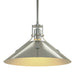 Hubbardton Forge - One Light Pendant - Henry - Vintage Platinum- Union Lighting Luminaires Decor