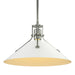 Hubbardton Forge - One Light Pendant - Henry - Sterling- Union Lighting Luminaires Decor