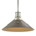 Hubbardton Forge - One Light Pendant - Henry - Sterling- Union Lighting Luminaires Decor