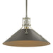 Hubbardton Forge - One Light Pendant - Henry - Sterling- Union Lighting Luminaires Decor