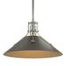 Hubbardton Forge - One Light Pendant - Henry - Sterling- Union Lighting Luminaires Decor