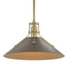 Hubbardton Forge - One Light Pendant - Henry - Modern Brass- Union Lighting Luminaires Decor