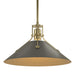 Hubbardton Forge - One Light Pendant - Henry - Modern Brass- Union Lighting Luminaires Decor