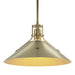 Hubbardton Forge - One Light Pendant - Henry - Modern Brass- Union Lighting Luminaires Decor