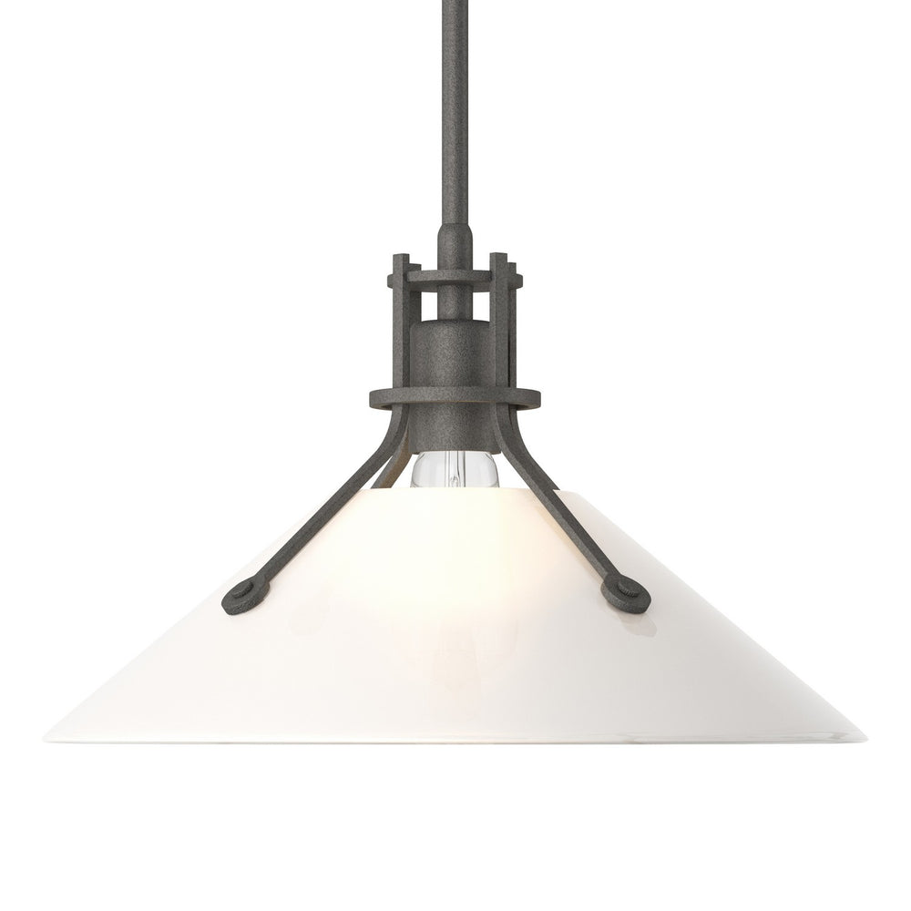 Hubbardton Forge - One Light Pendant - Henry - Natural Iron- Union Lighting Luminaires Decor