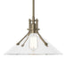 Hubbardton Forge - One Light Pendant - Henry - Soft Gold- Union Lighting Luminaires Decor