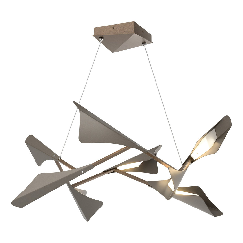 Hubbardton Forge - LED Pendant - Plume - Bronze- Union Lighting Luminaires Decor
