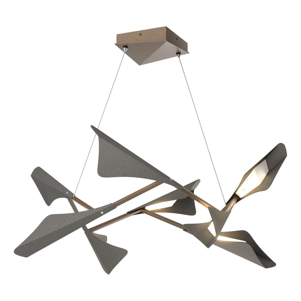 Hubbardton Forge - LED Pendant - Plume - Bronze- Union Lighting Luminaires Decor