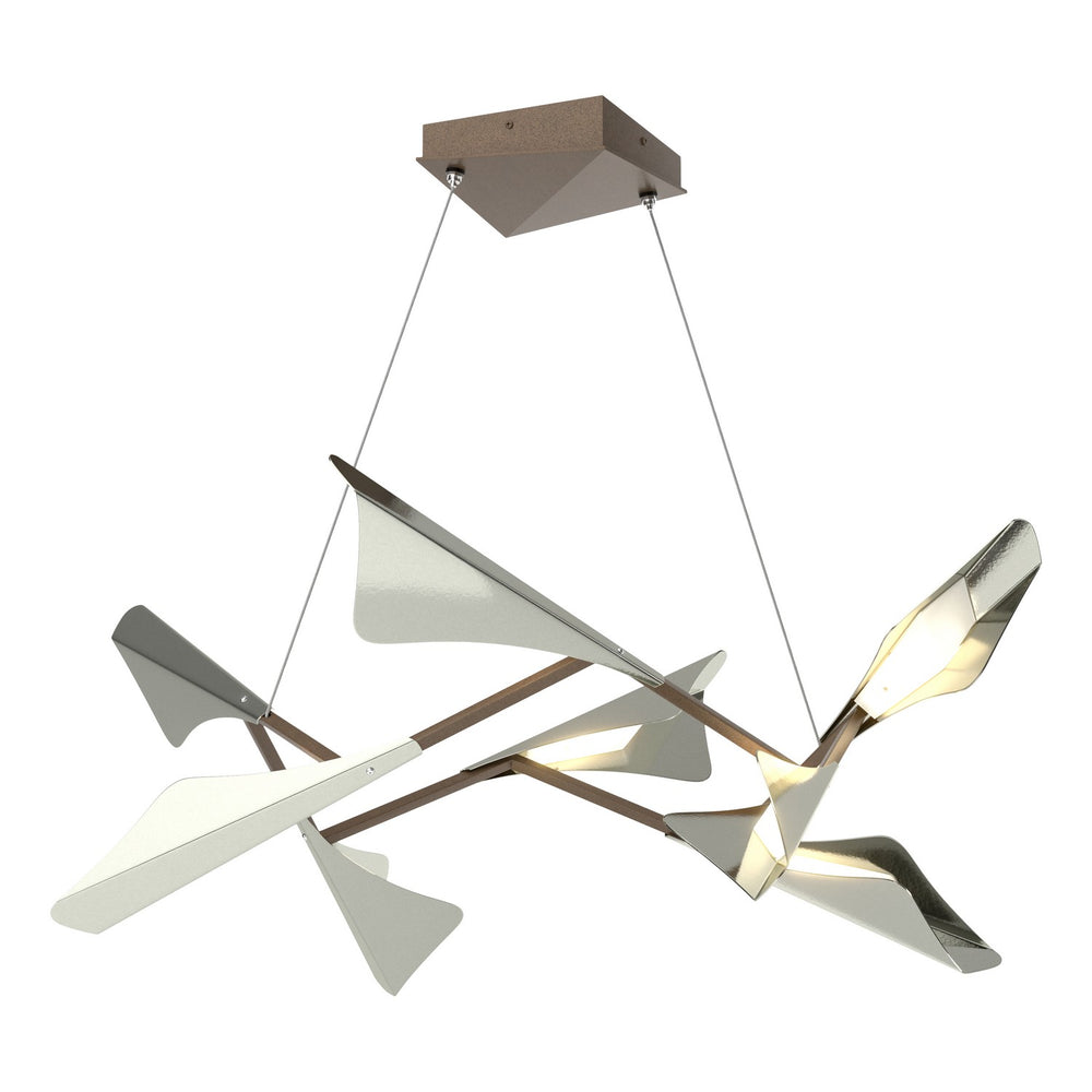 Hubbardton Forge - LED Pendant - Plume - Bronze- Union Lighting Luminaires Decor
