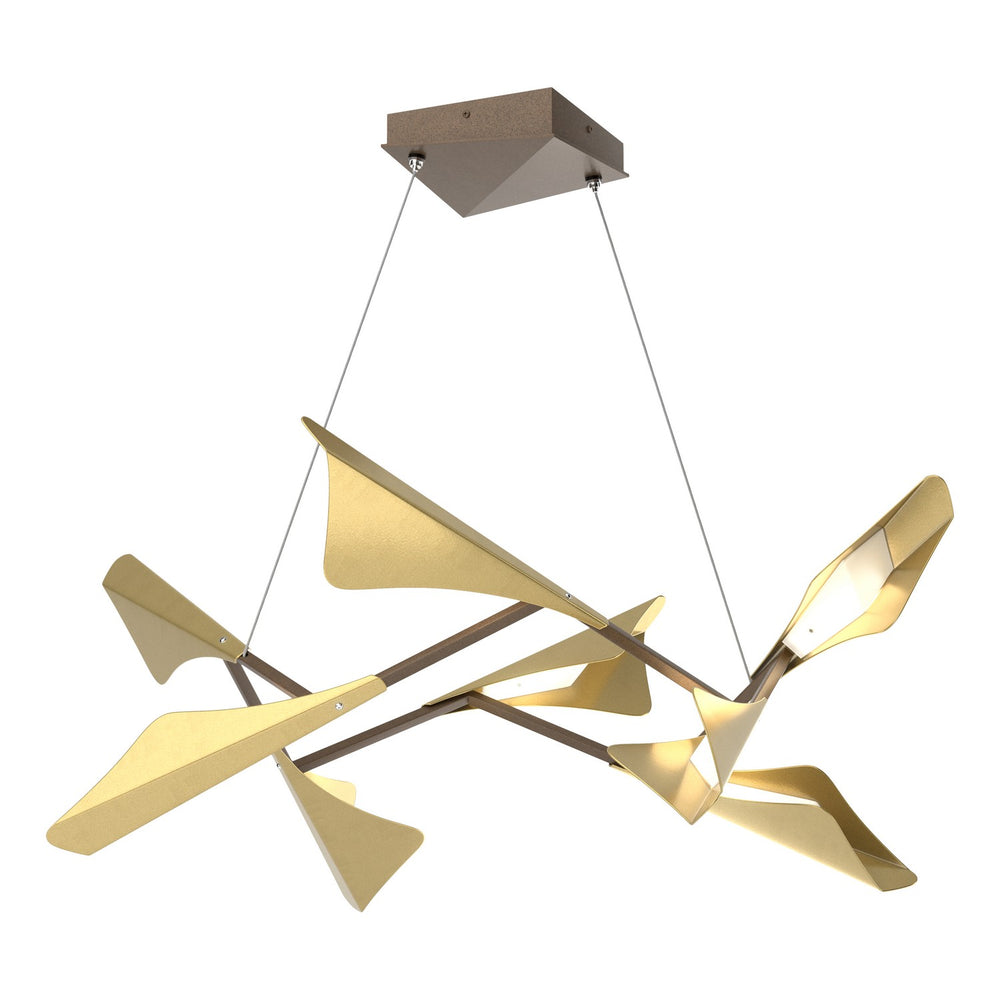 Hubbardton Forge - LED Pendant - Plume - Bronze- Union Lighting Luminaires Decor