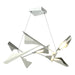 Hubbardton Forge - LED Pendant - Plume - Vintage Platinum- Union Lighting Luminaires Decor