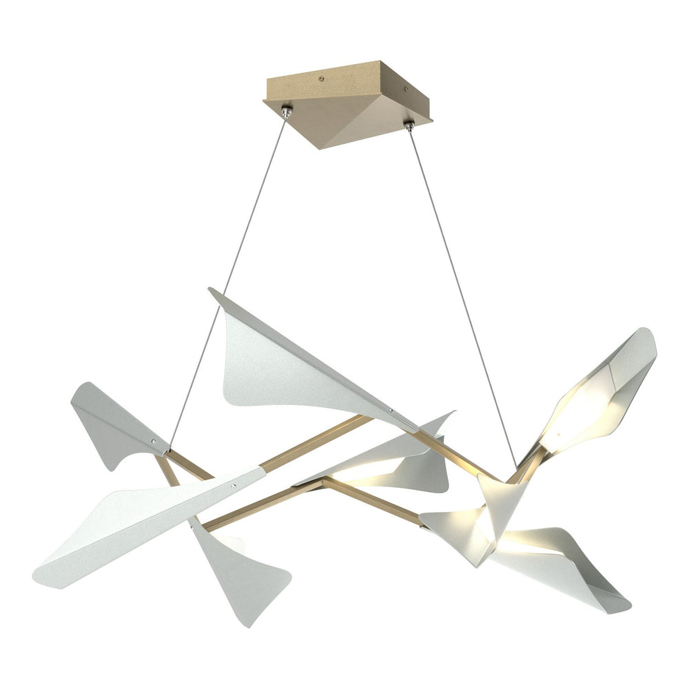Hubbardton Forge - LED Pendant - Plume - Soft Gold- Union Lighting Luminaires Decor
