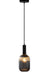 Bethel International Canada - One Light Pendant - Black & Antique Gold- Union Lighting Luminaires Decor