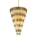 Bethel International Canada - 60 Light Chandelier - Shiny Gold- Union Lighting Luminaires Decor