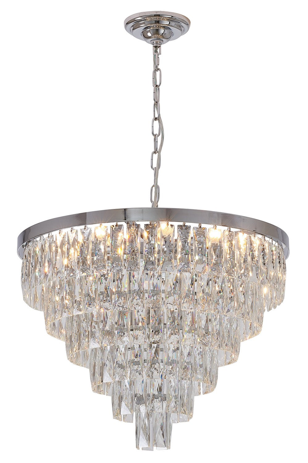 Bethel International Canada - 16 Light Chandelier - Chrome- Union Lighting Luminaires Decor