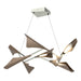 Hubbardton Forge - LED Pendant - Plume - Sterling- Union Lighting Luminaires Decor