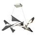 Hubbardton Forge - LED Pendant - Plume - Sterling- Union Lighting Luminaires Decor