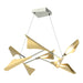 Hubbardton Forge - LED Pendant - Plume - Sterling- Union Lighting Luminaires Decor