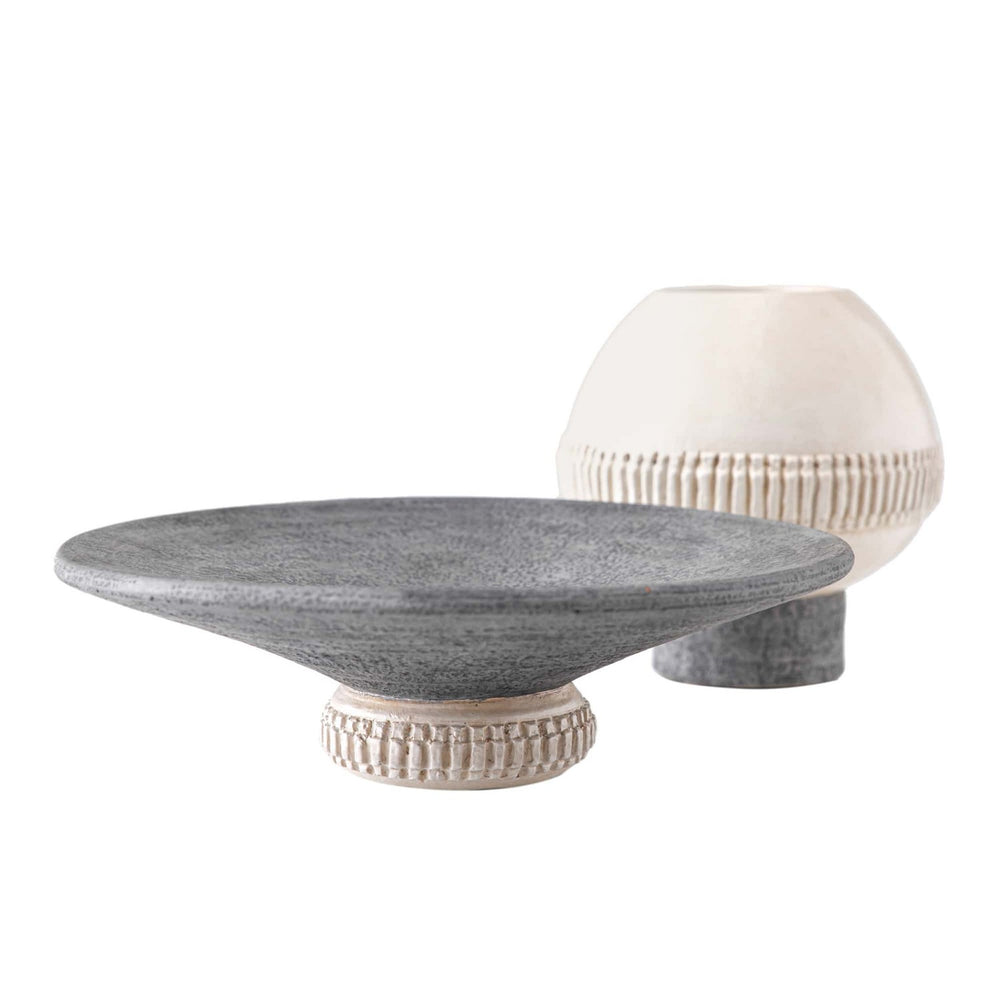 Arteriors - Tabletop Set - Tazatop - Graphite- Union Lighting Luminaires Decor
