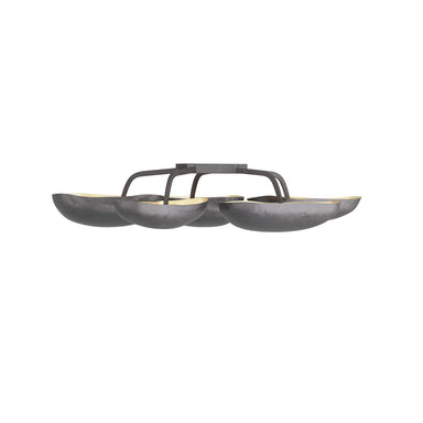 Arteriors - 13 Light Flush Mount - Theo - Blackened Iron- Union Lighting Luminaires Decor