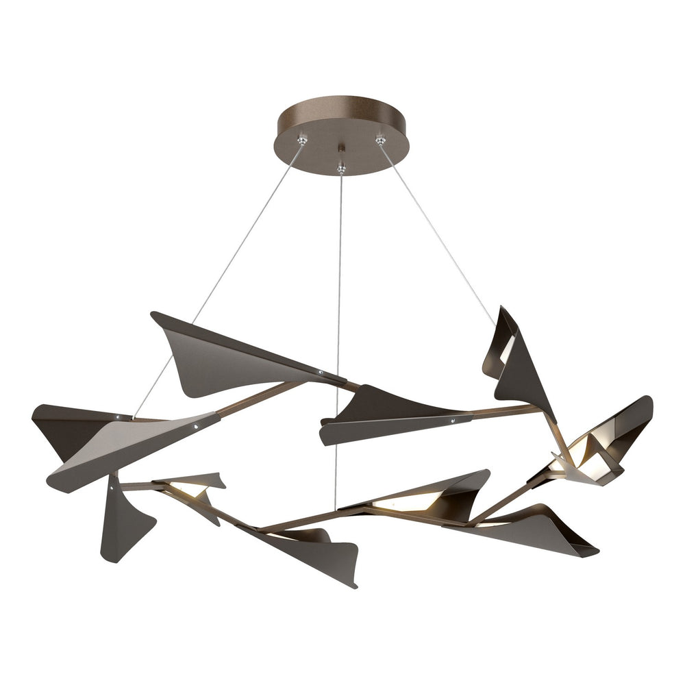 Hubbardton Forge - LED Pendant - Plume - Bronze- Union Lighting Luminaires Decor