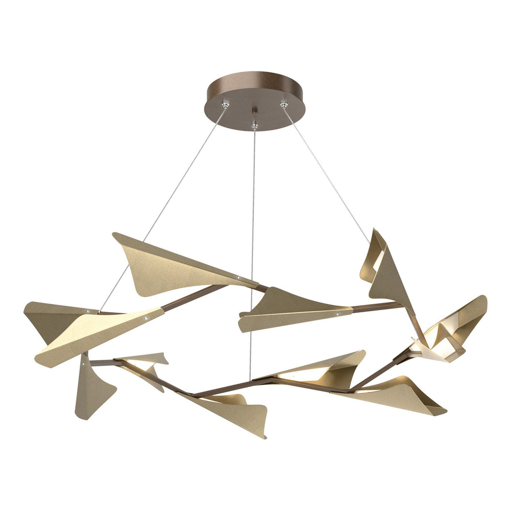 Hubbardton Forge - LED Pendant - Plume - Bronze- Union Lighting Luminaires Decor
