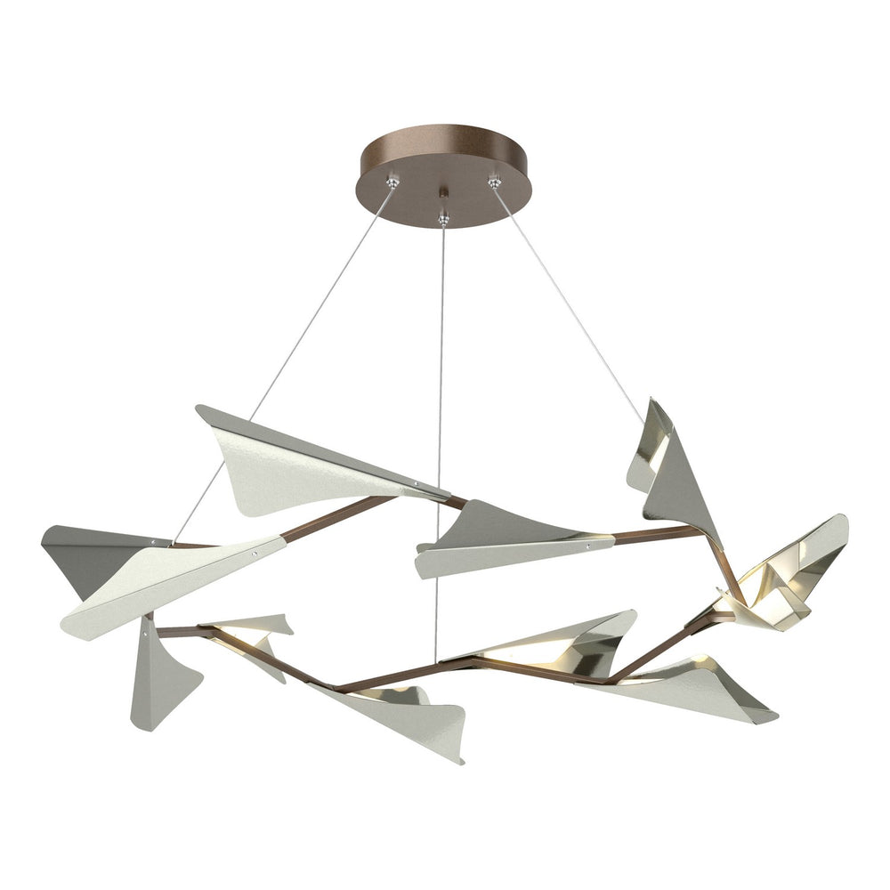 Hubbardton Forge - LED Pendant - Plume - Bronze- Union Lighting Luminaires Decor