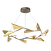 Hubbardton Forge - LED Pendant - Plume - Bronze- Union Lighting Luminaires Decor