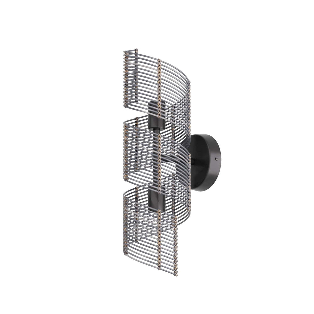 Arteriors - Two Light Wall Sconce - Tamara - Dark Gray Stained- Union Lighting Luminaires Decor