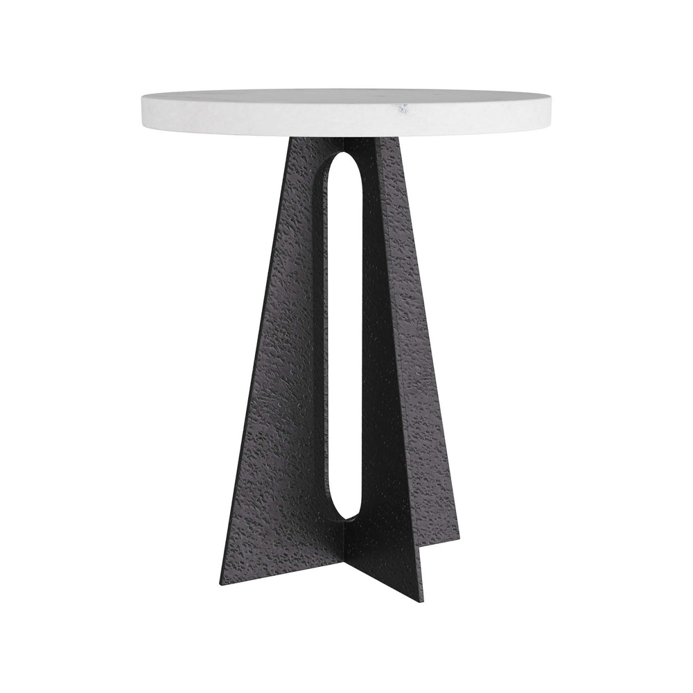 Arteriors - End Table - Tobin - White- Union Lighting Luminaires Decor