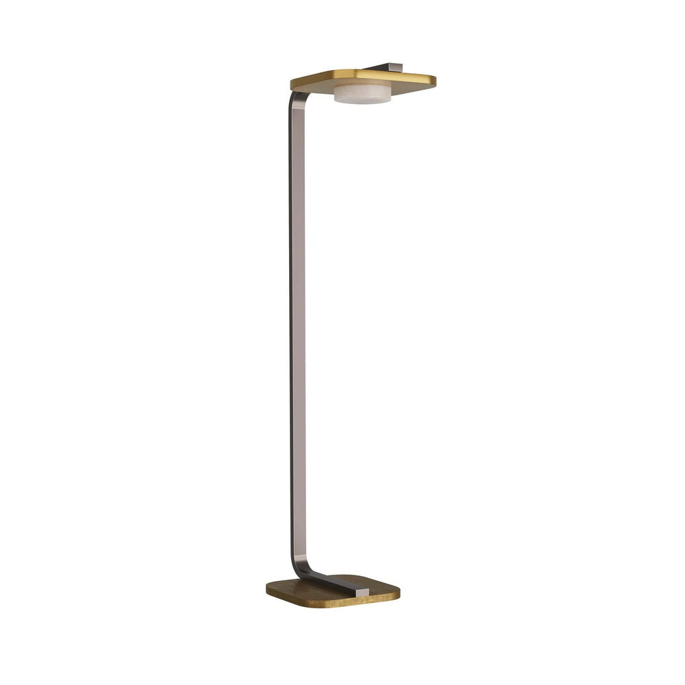 Arteriors - LED Floor Lamp - Trebeck - Antique Brass- Union Lighting Luminaires Decor